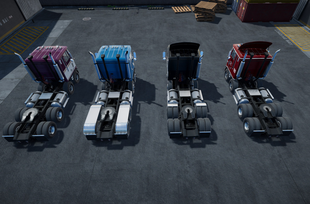 TwinSteer cabover truck