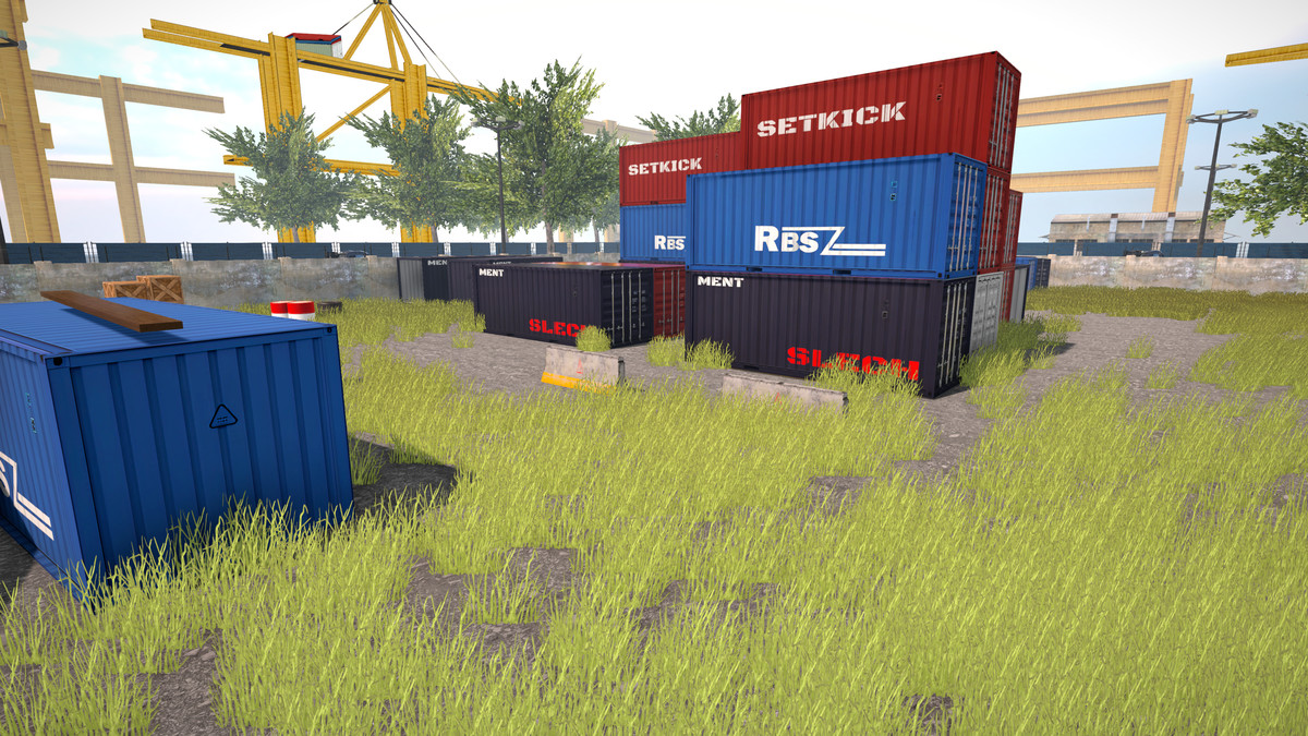 FPS Shipment Container Map V2 – Modular Combat Environment