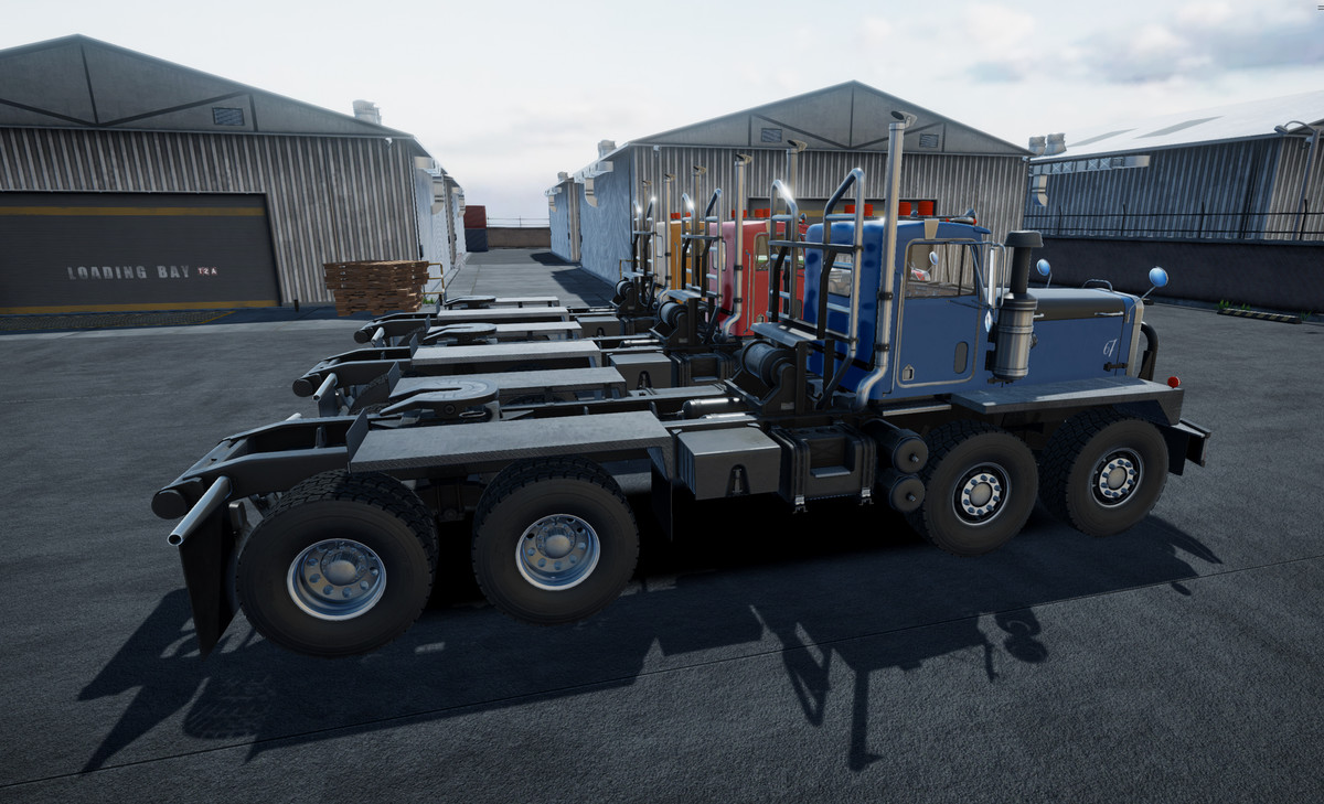 Twinsteer heavy truck