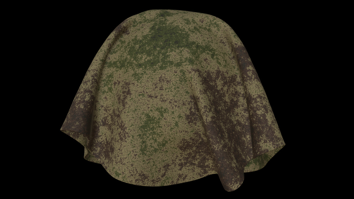 Military Camouflage Fabric Material Pack