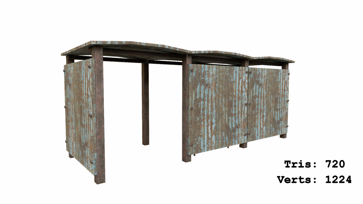 Abandoned Apocalyptic Buildings Mega Pack