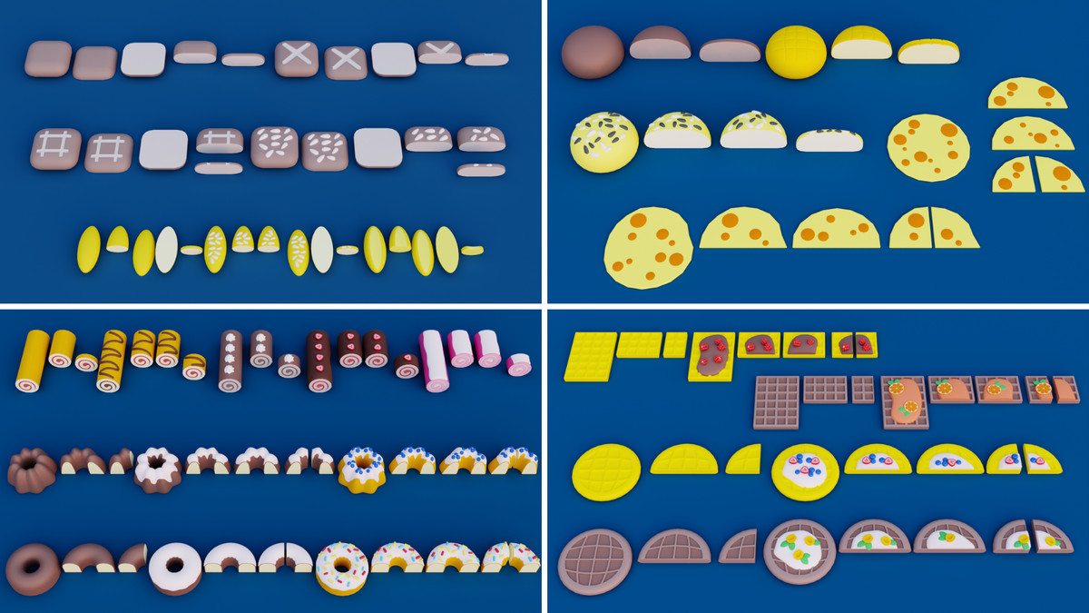 Cartoon Food Mega Pack