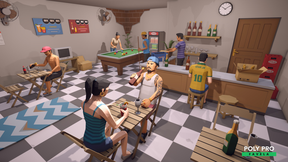 Poly Pro Favela - Low Poly Assets