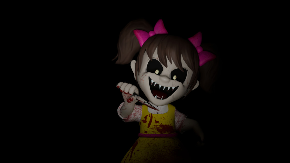 Cute and Creepy Girl Pack 3D