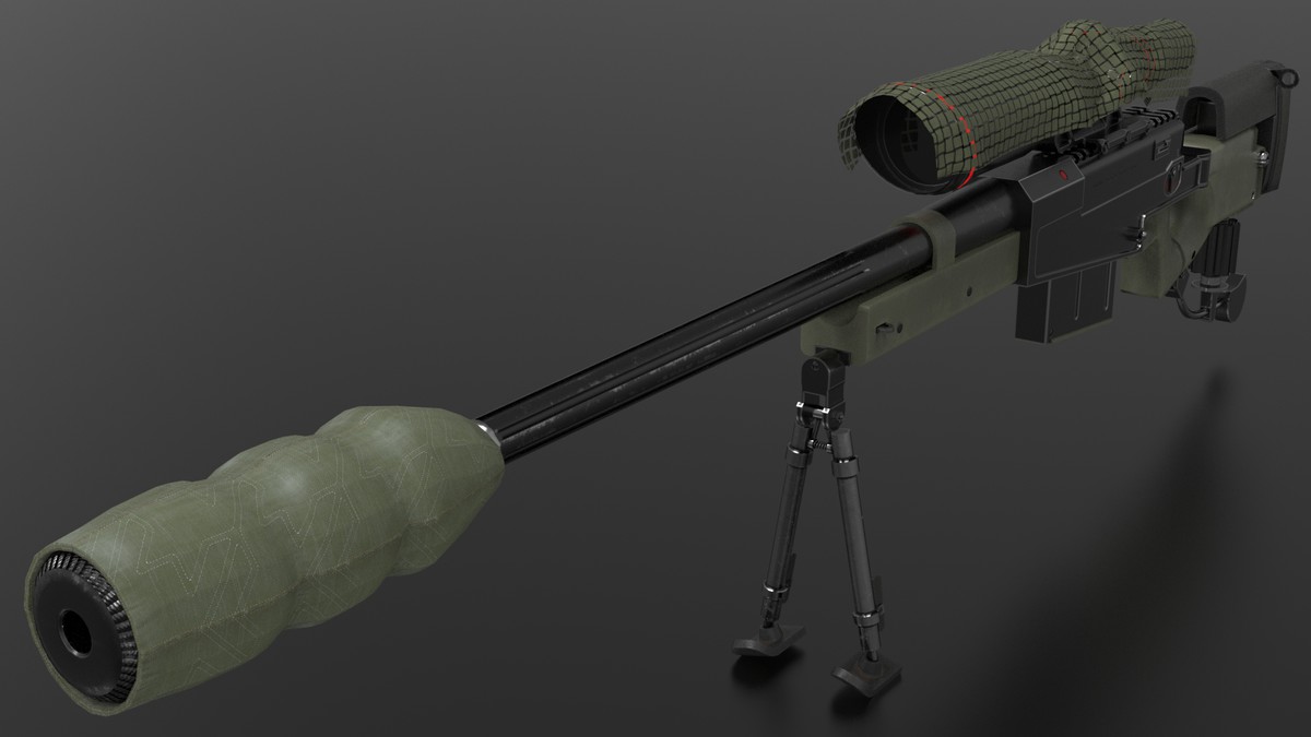 AXW-50 Sniper Rifle ( Fps - Tps)