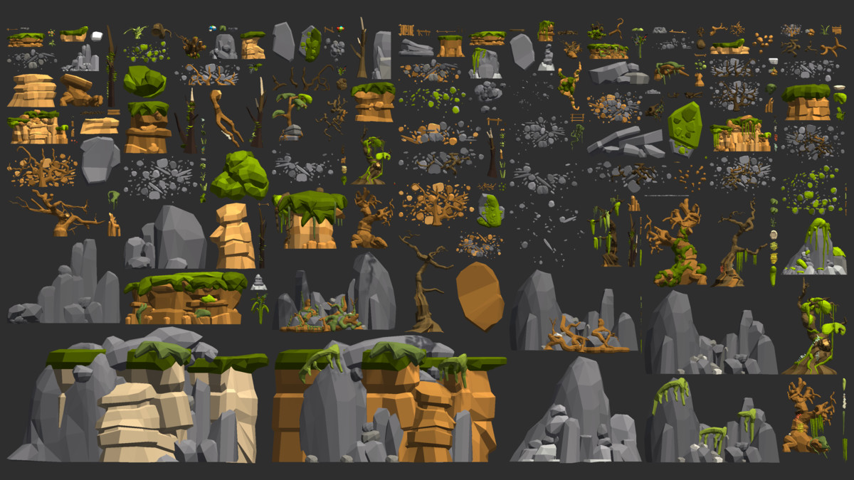 Modulacraft Swamp Builder PRO - Nature Mega Pack
