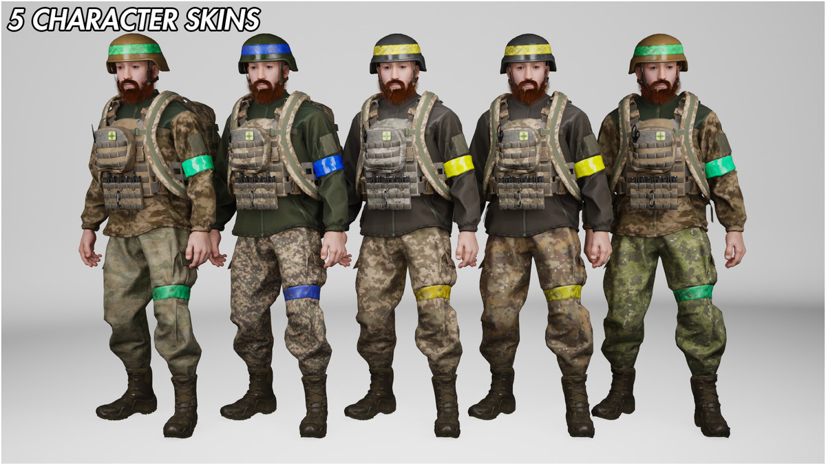 Ukraine Army Soldiers Pack