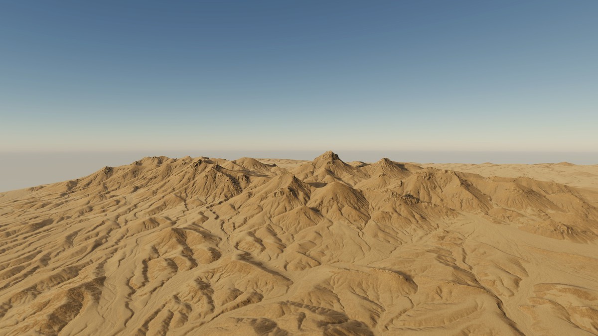 Mojave National Preserve Real-World Terrains 8K