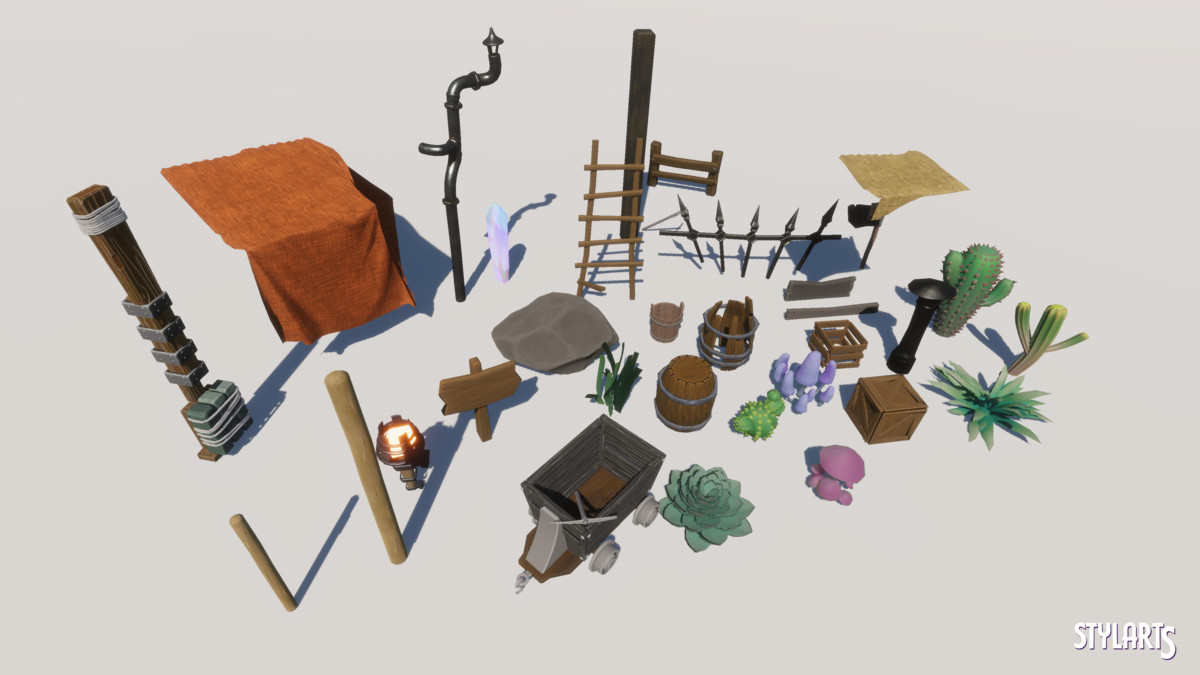 Stylized Desert House ( Stylized Desert Cave Sand ), image 17