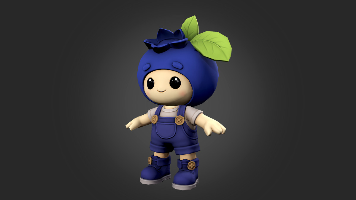 Blueberry character