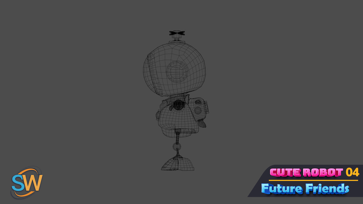 Cute Robot 04 - Future Friends