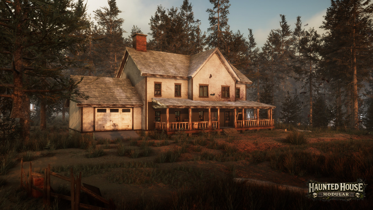 Modular Haunted House (Modular House, Haunted House, House, Home, Modular)