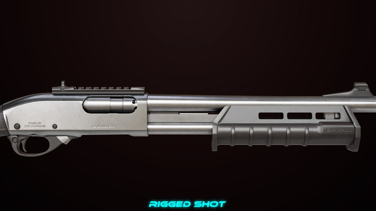Shotgun Collection 01 URP HDRP Textures