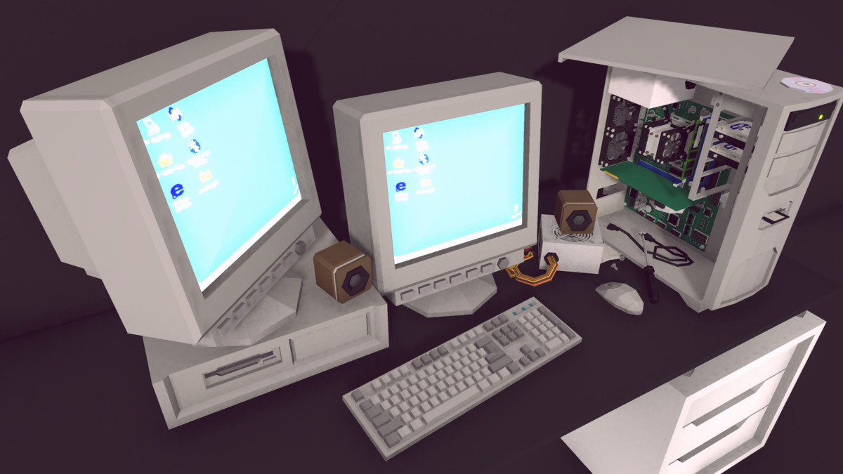 polygonal modular computer pack