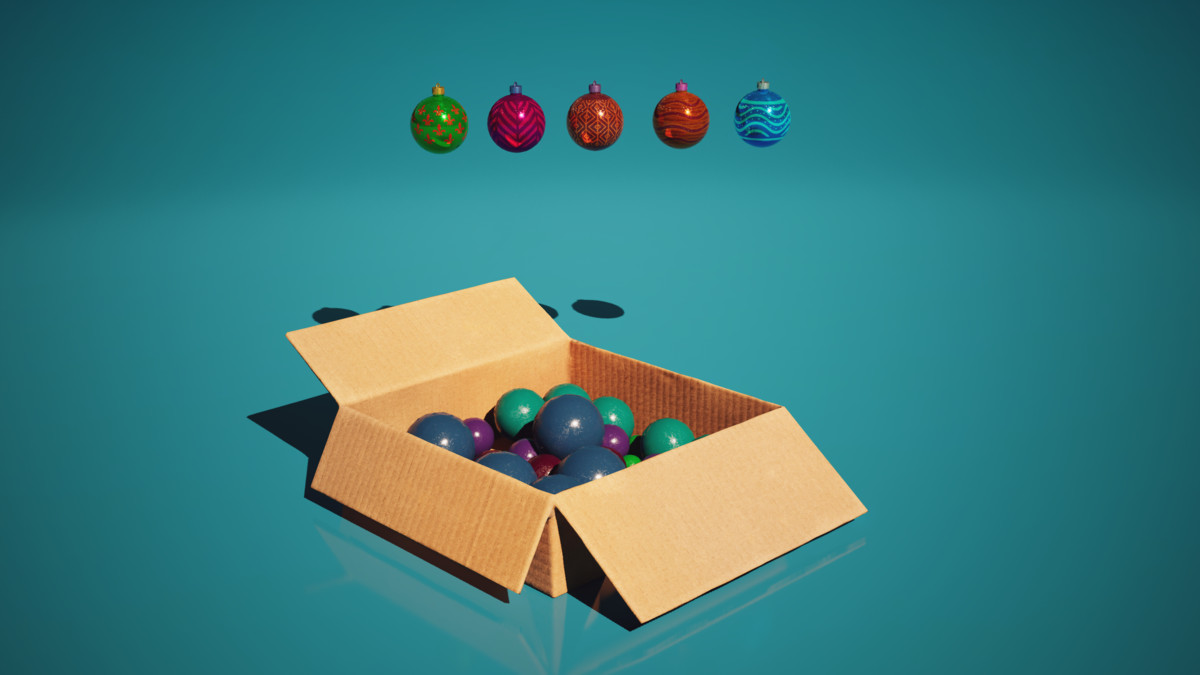Christmas Decor Props/Asset Pack