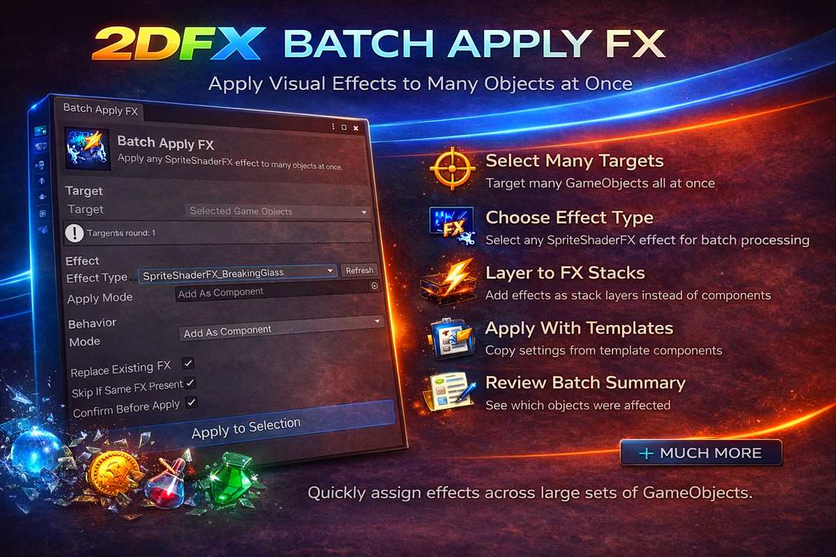 2DFX – 2D Sprite Shader FX (URP & Built-in)
