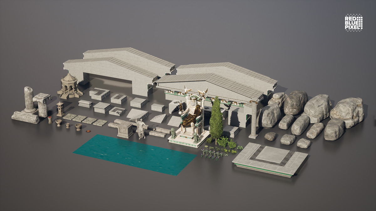 Ancient Greek Parthenon Temple