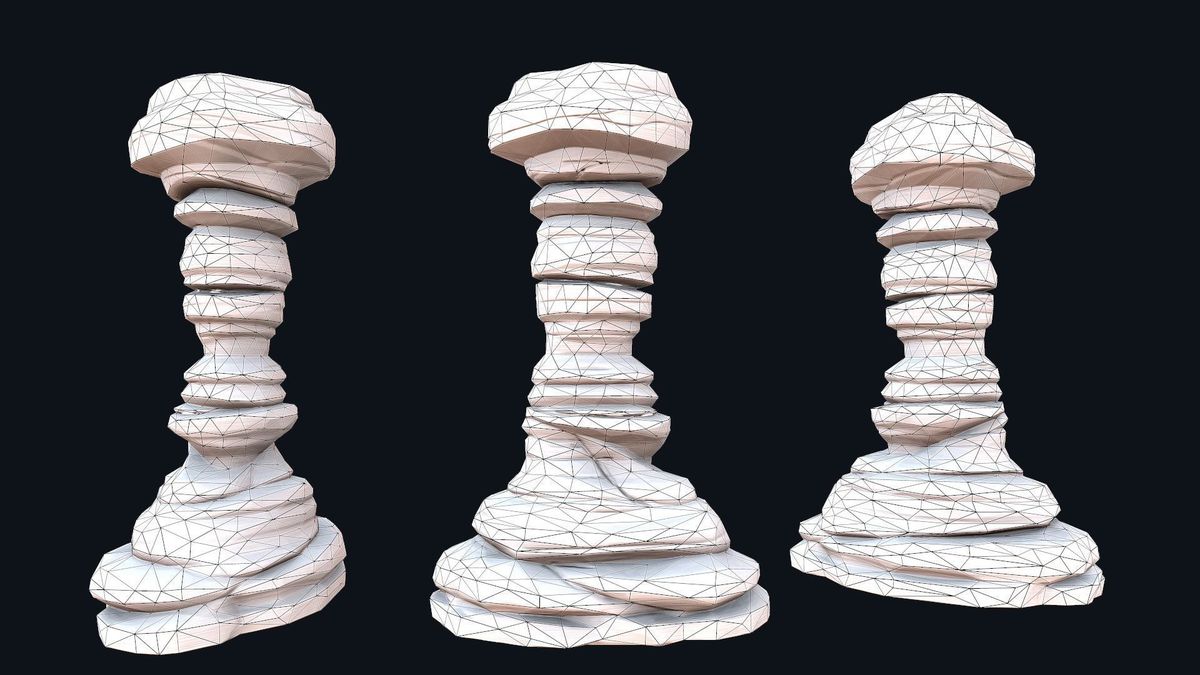 Stylized Desert Rock