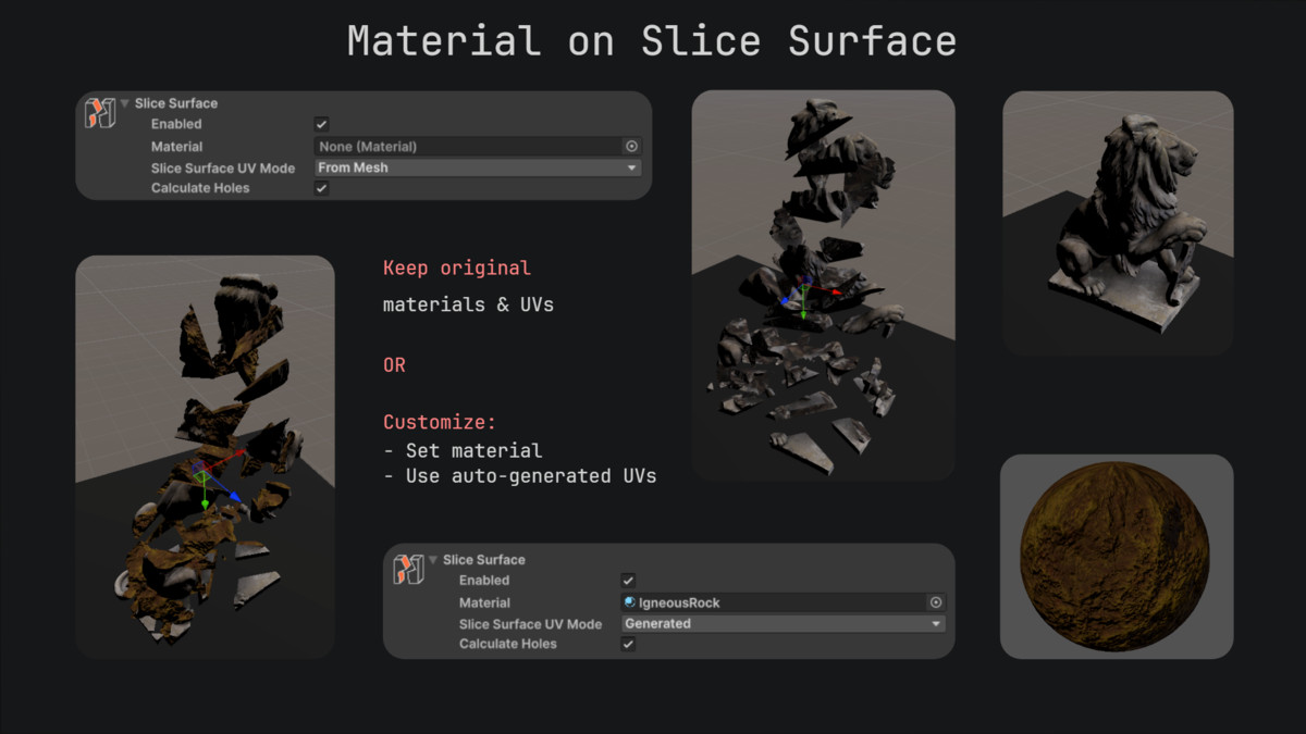 BOSS: Procedural Mesh Destruction & Fracture