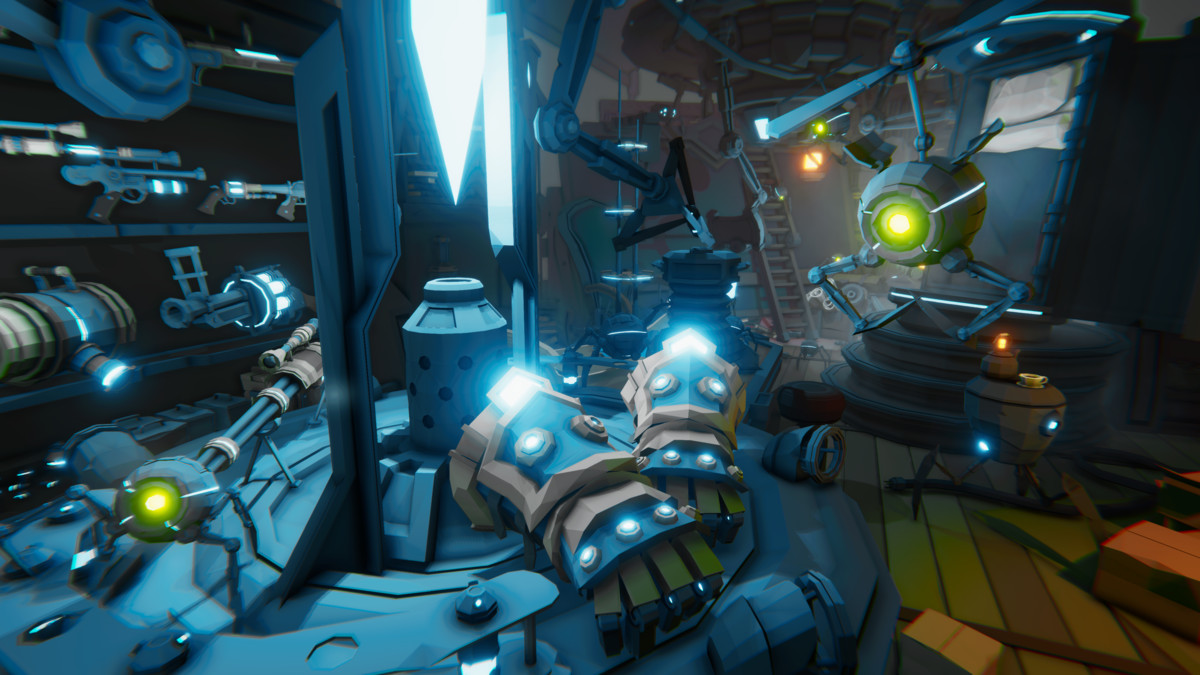 STYLIZED Fantasy Magitech Laboratory - Low Poly 3D Art