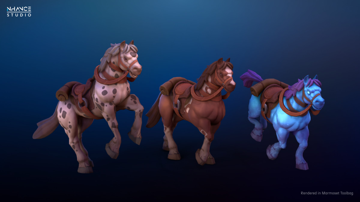 Stylized Horse Mount