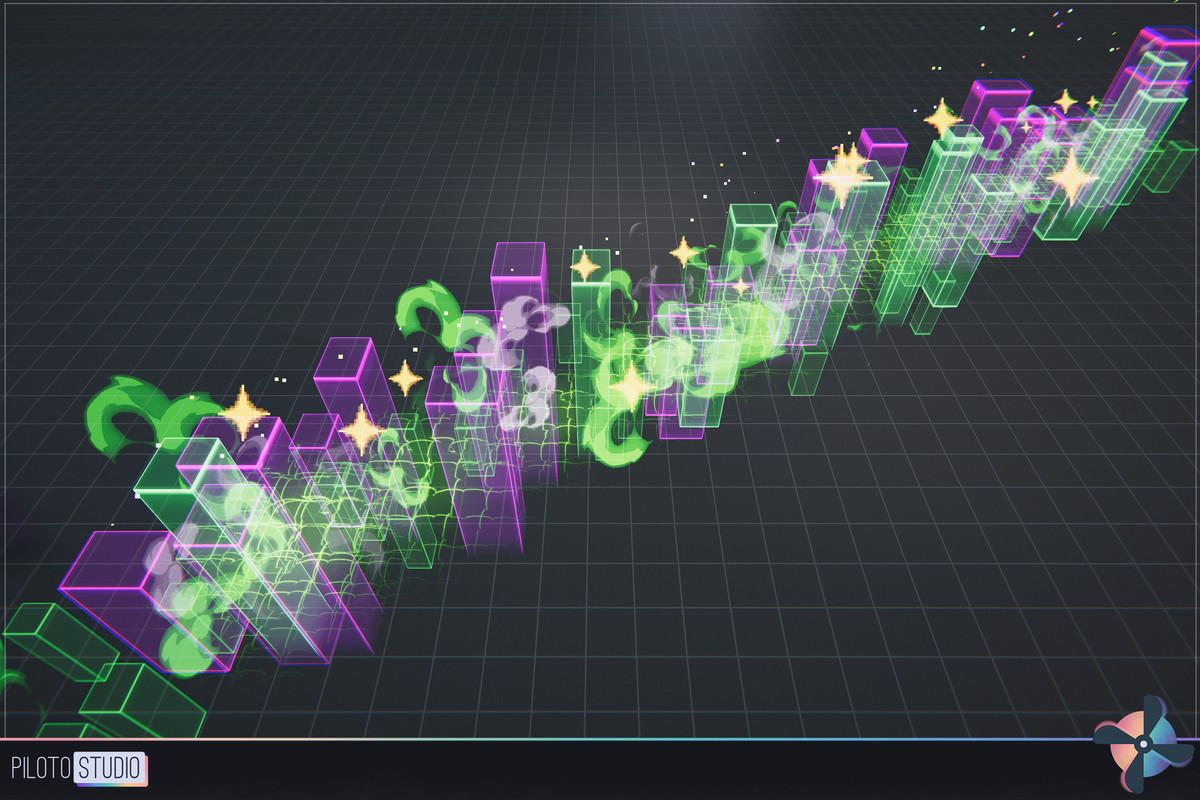 Arcade Pixel Retro Stylized VFX Starter Kit