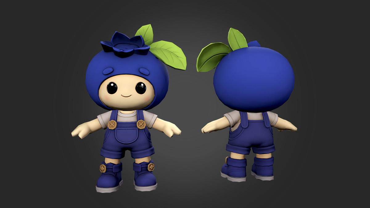 Blueberry character