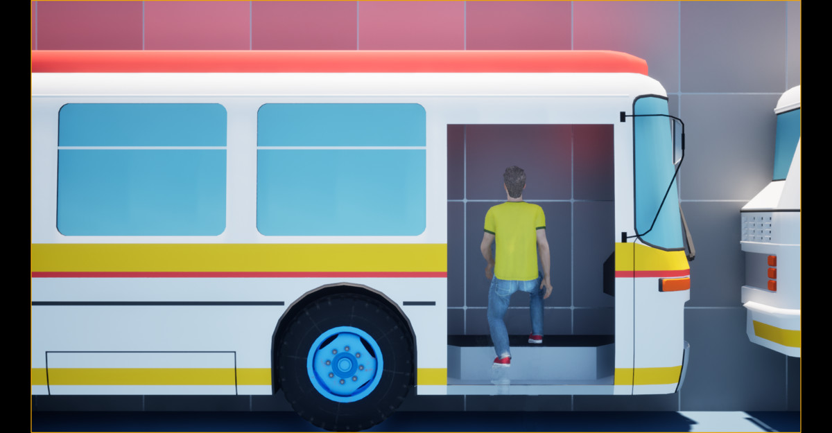Public Transport Animation