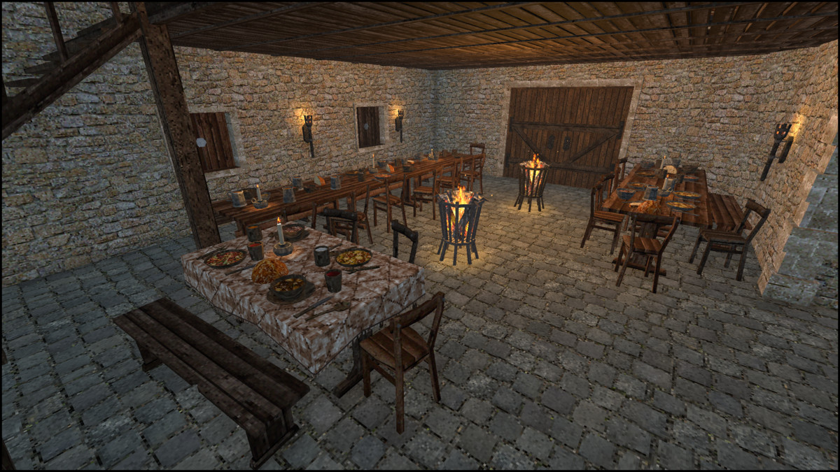 Cold Fortress - Retro Style Modular Environment Pack