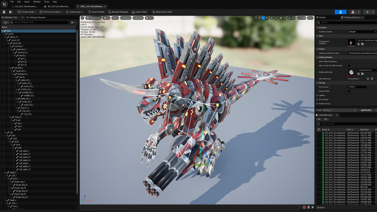 Sci-Fi Dino Shooter