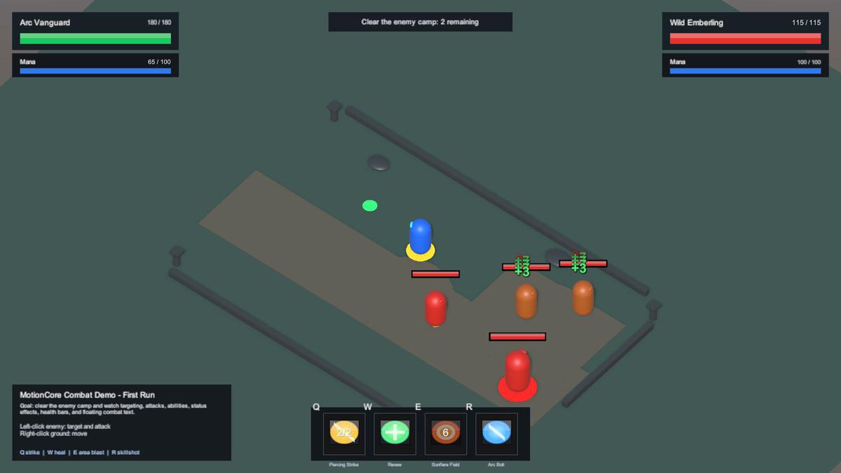 MotionCore - Top Down Combat Framework