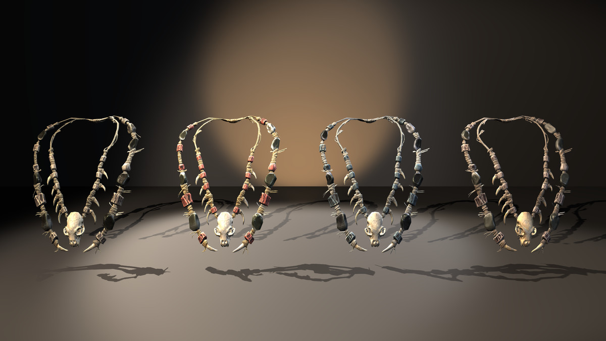 Fantasy Tribal Amulets Pack