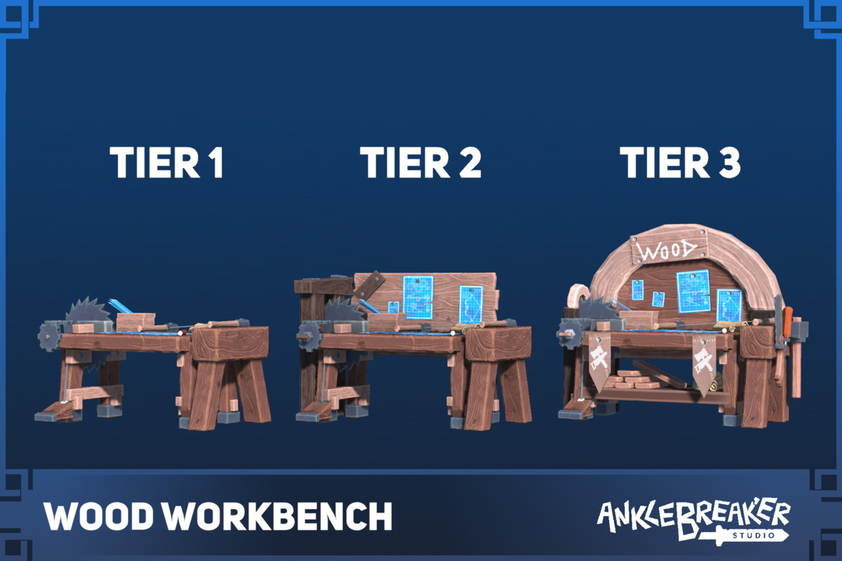 Stylized Workbenches | MEGAPACK#2