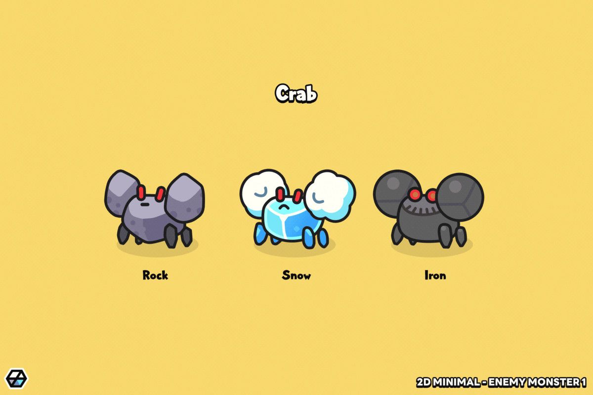 2D Minimal - Enemy Monster1