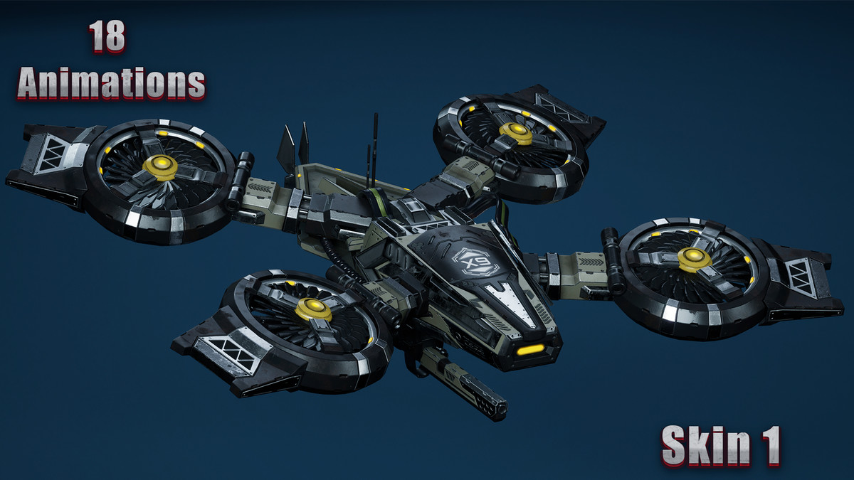 Sci-Fi Drone 07