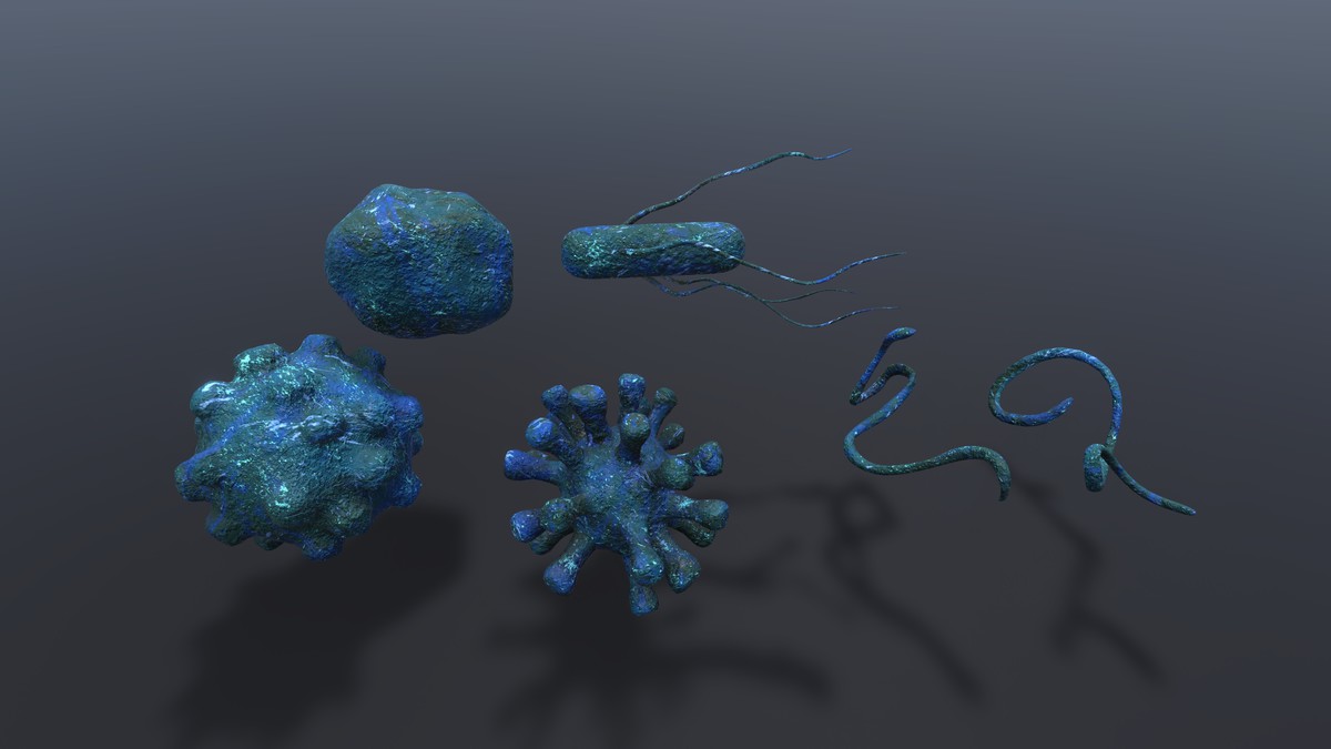 Freezable Virus Pack (Animated 3D)
