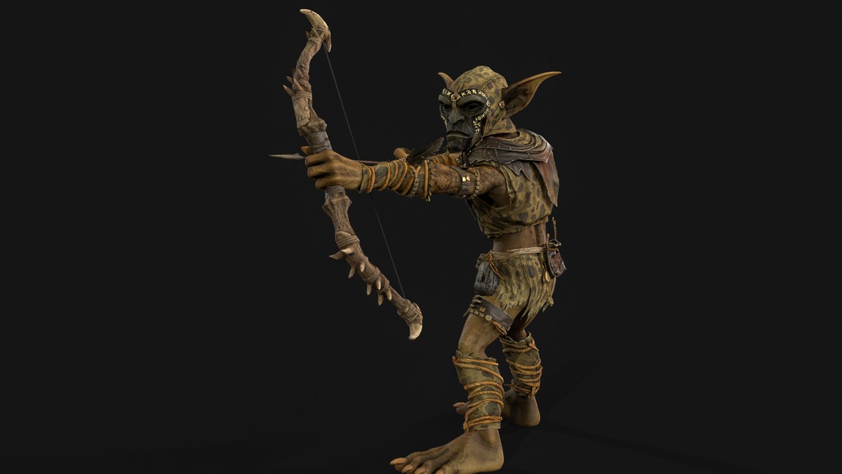 Goblin Archer Game Ready