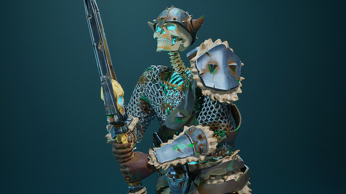 Skeleton Swordsman STY03