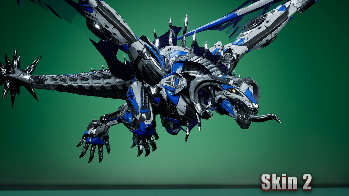 Sci-Fi Dragon Boss