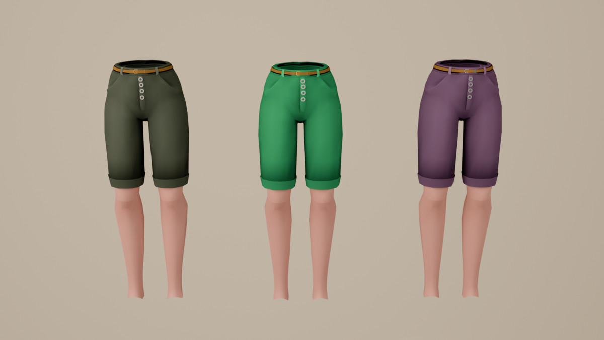 Modular Female Character Creator