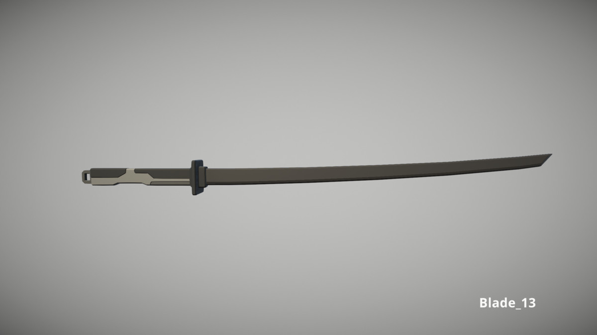 Cyberpunk Armory - Low Poly