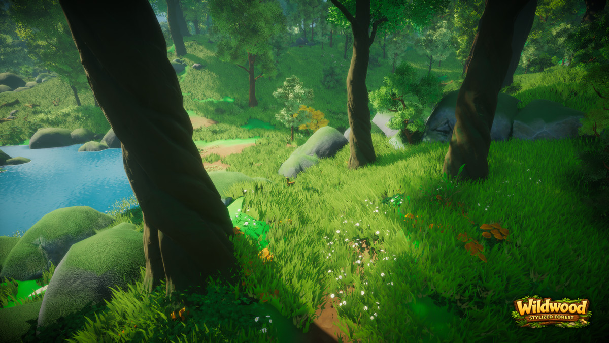 Wildwood: Stylized Forest (Stylized Nature, Stylized Forest, Nature, Biome)