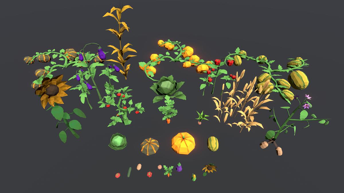 STYLIZED Low Poly Fantasy Bundle Vol. 2