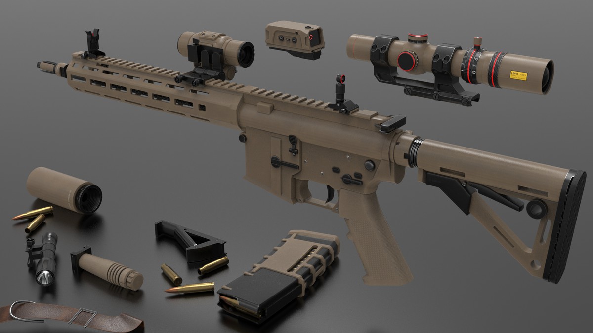 KS-1 Assault Rifle (Fps - Tps)