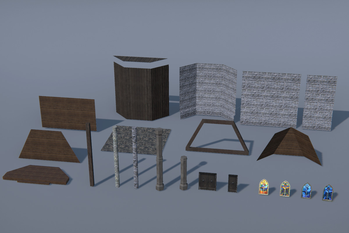 Church Interior Props