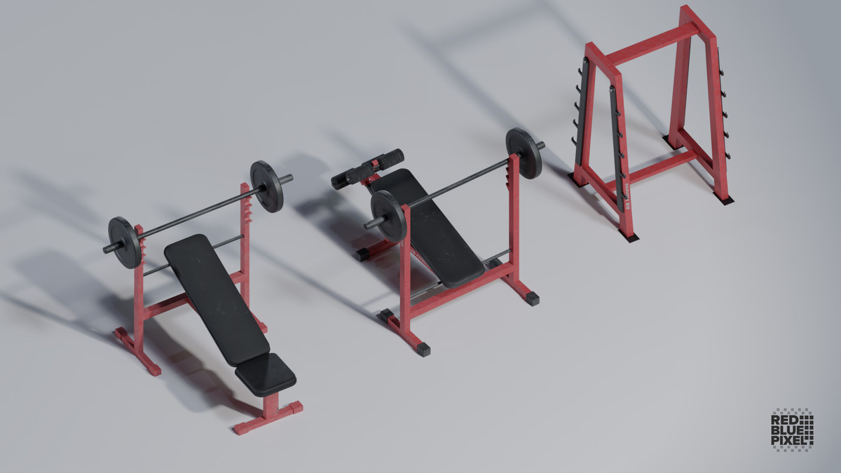 Modern Gym Equipment