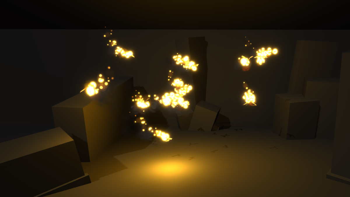 Fantasy Swarm Particles