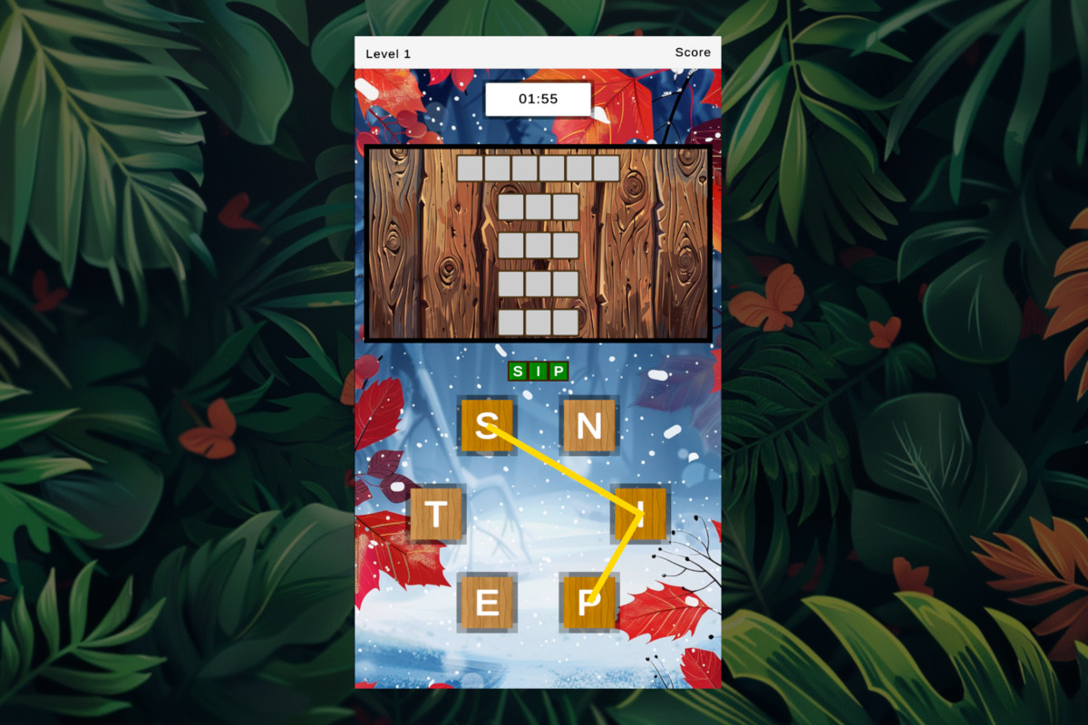 Word Connect Game Template - Complete System