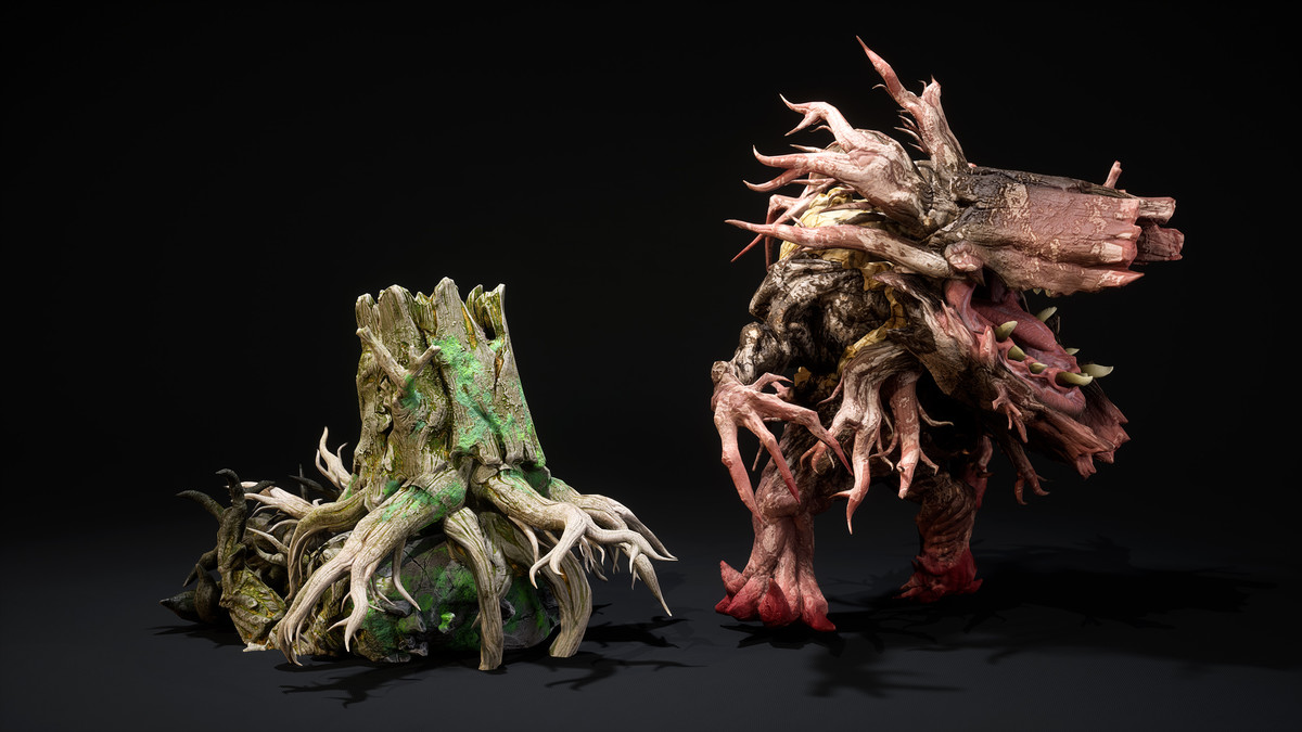 Creature Stump Monster