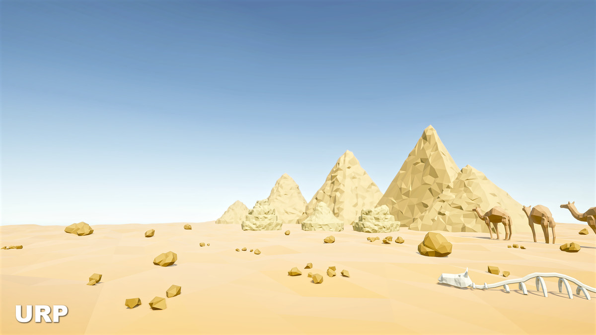 Low Poly Desert Egypts